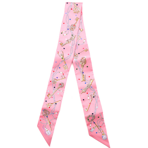 Silk Les Cles A Pois Twilly Pink
