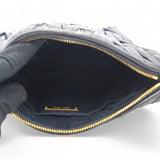Nappa Matelasse Lux Shoulder Bag Nero Black