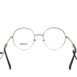 Round Eye Glasses 2186 Silver