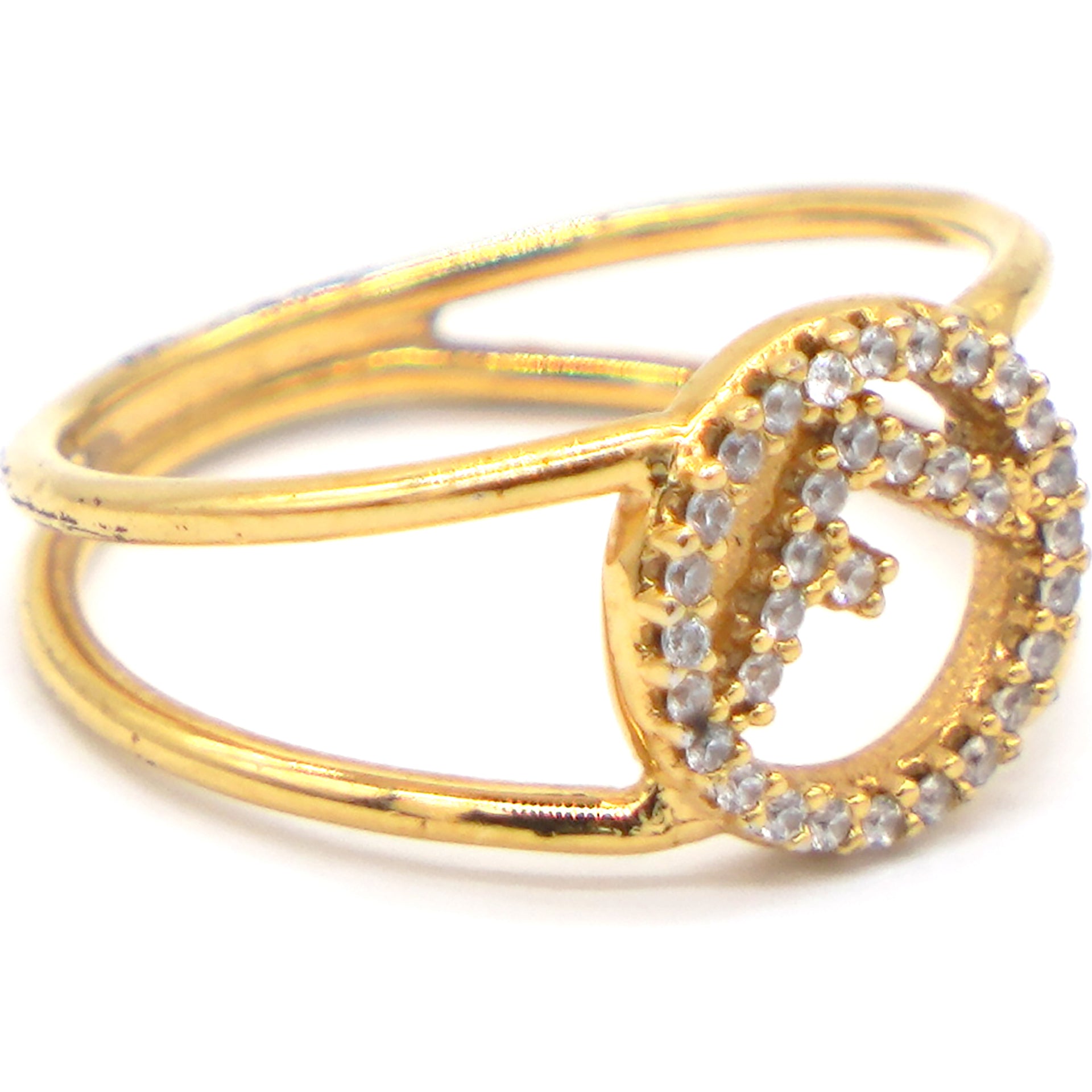 F is fendi ring Fendi Gold size L UK in Metal - 35102301