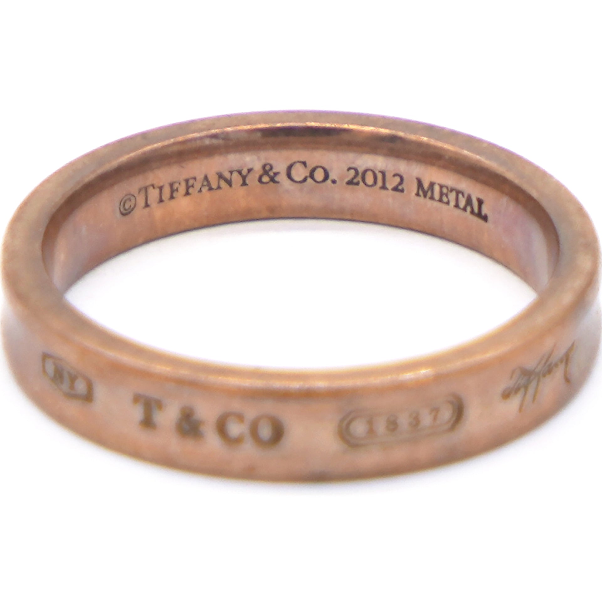TIFFANY & CO. Forever Wedding Band Ring Size 44
