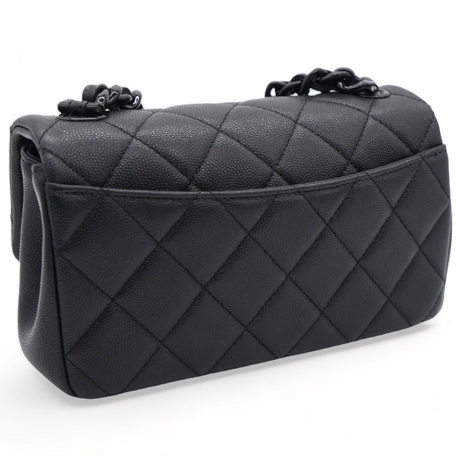 Caviar Quilted My Everything Small Flap Black