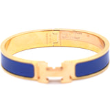 Clic H Blue Rose Gold Bracelet