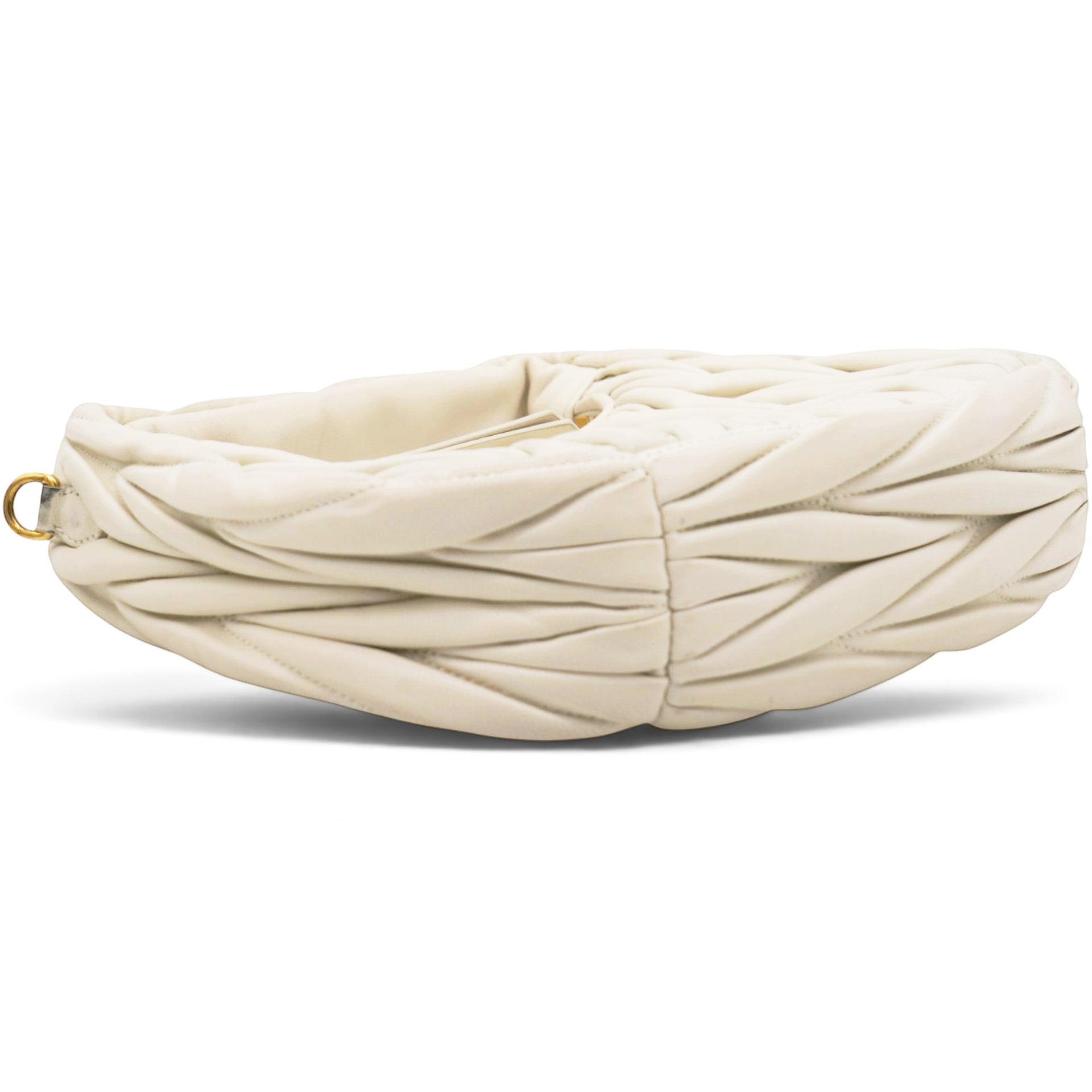 Wander Matelasse Nappa Leather Hobo Bag Small