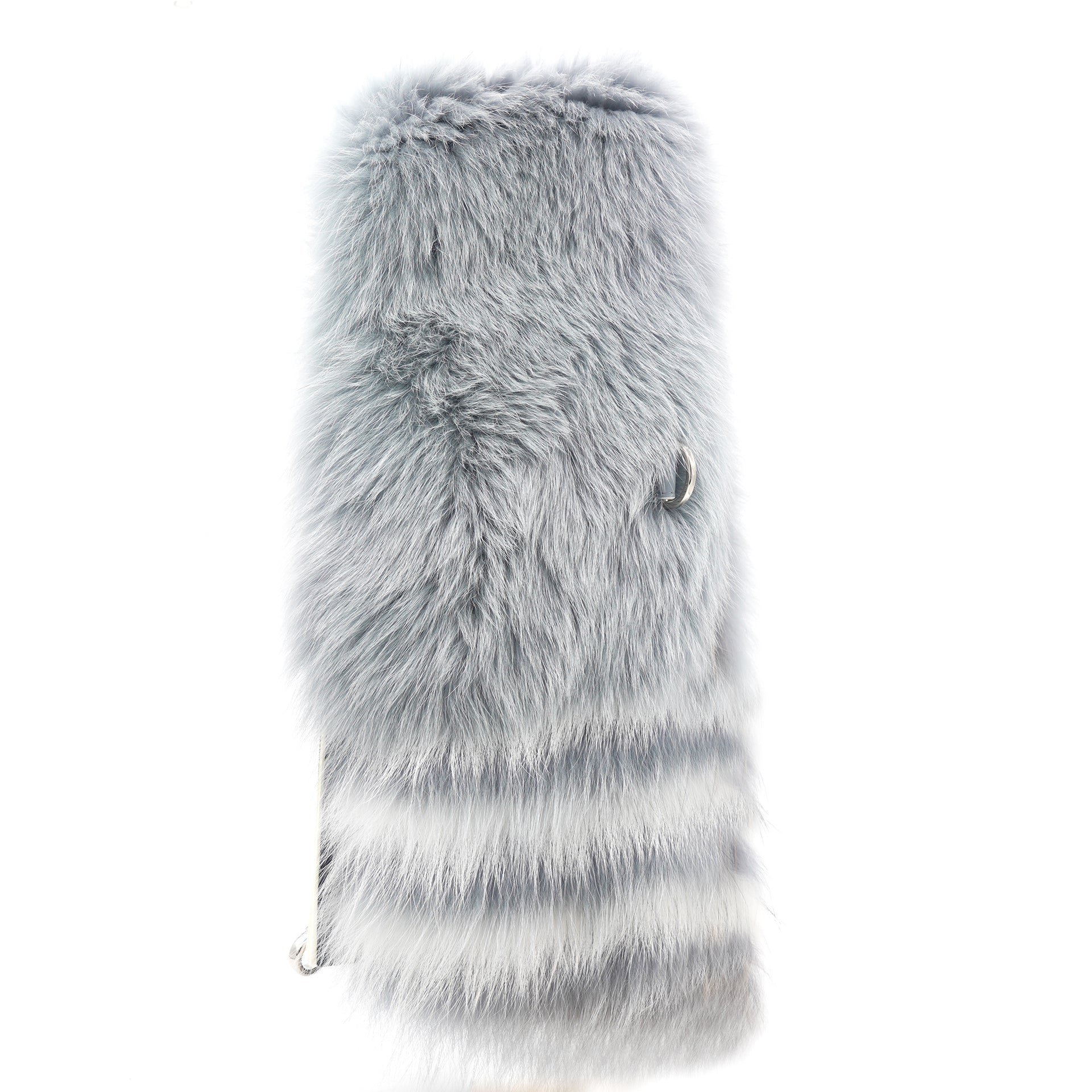 Grey/White Fox Fur Stole