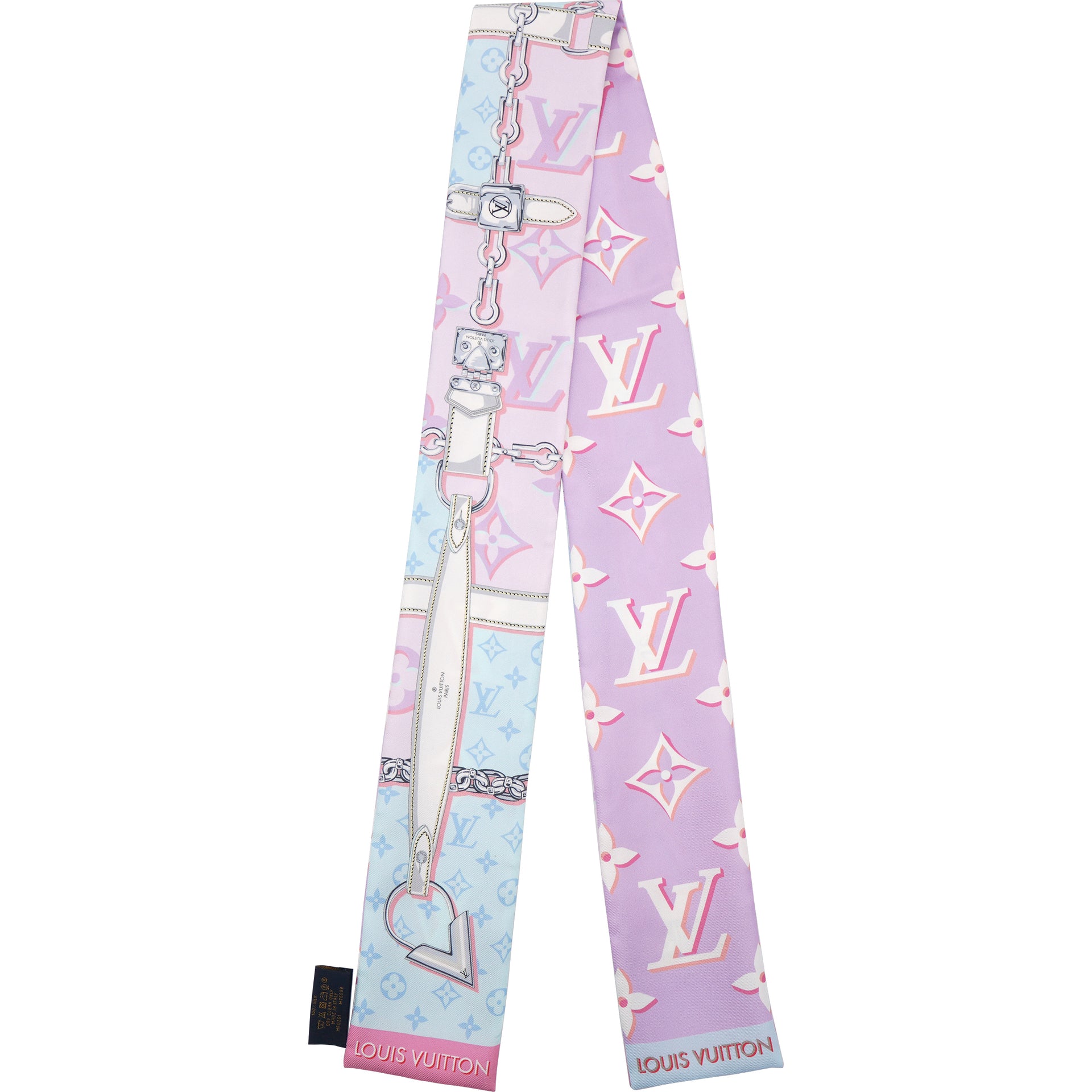 Louis Vuitton Silk Monogram Escale Confidential Bandeau Pink – STYLISHTOP