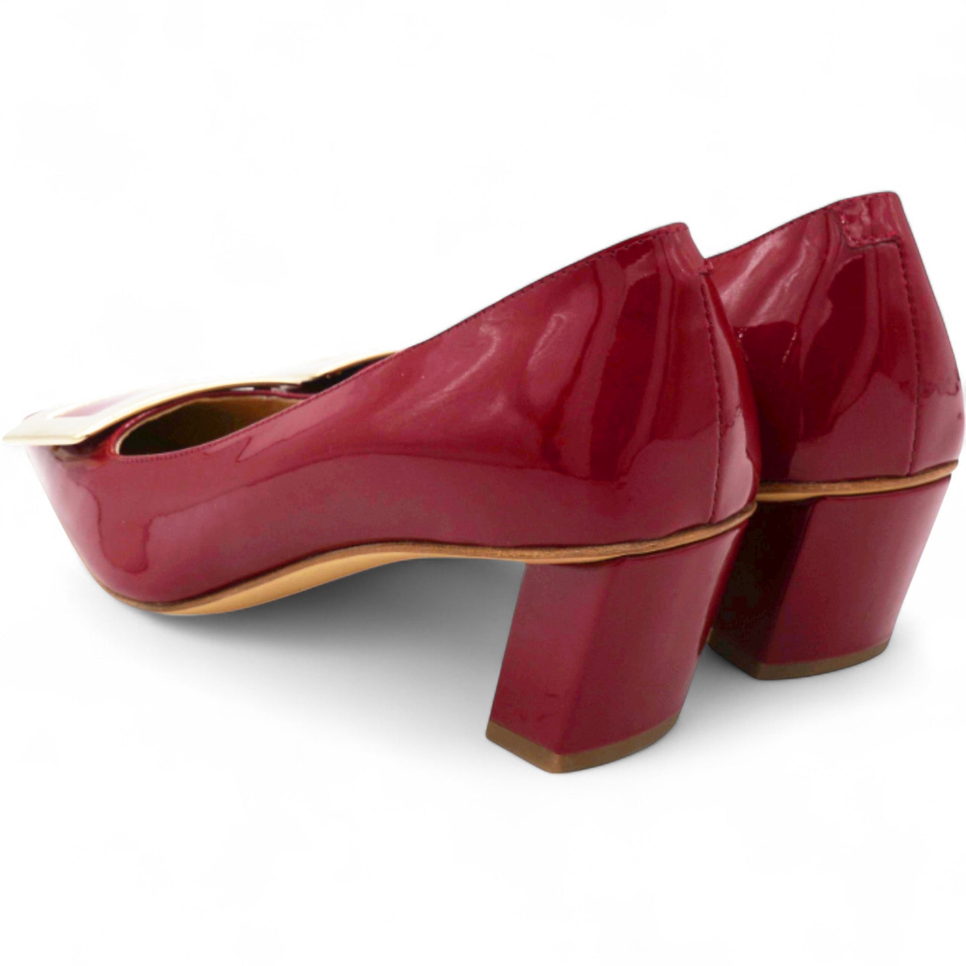 Belle Vivier Metal Buckle Shoe Size35