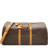 Vintage Monogram Canvas Keepall 55 Duffle Bag
