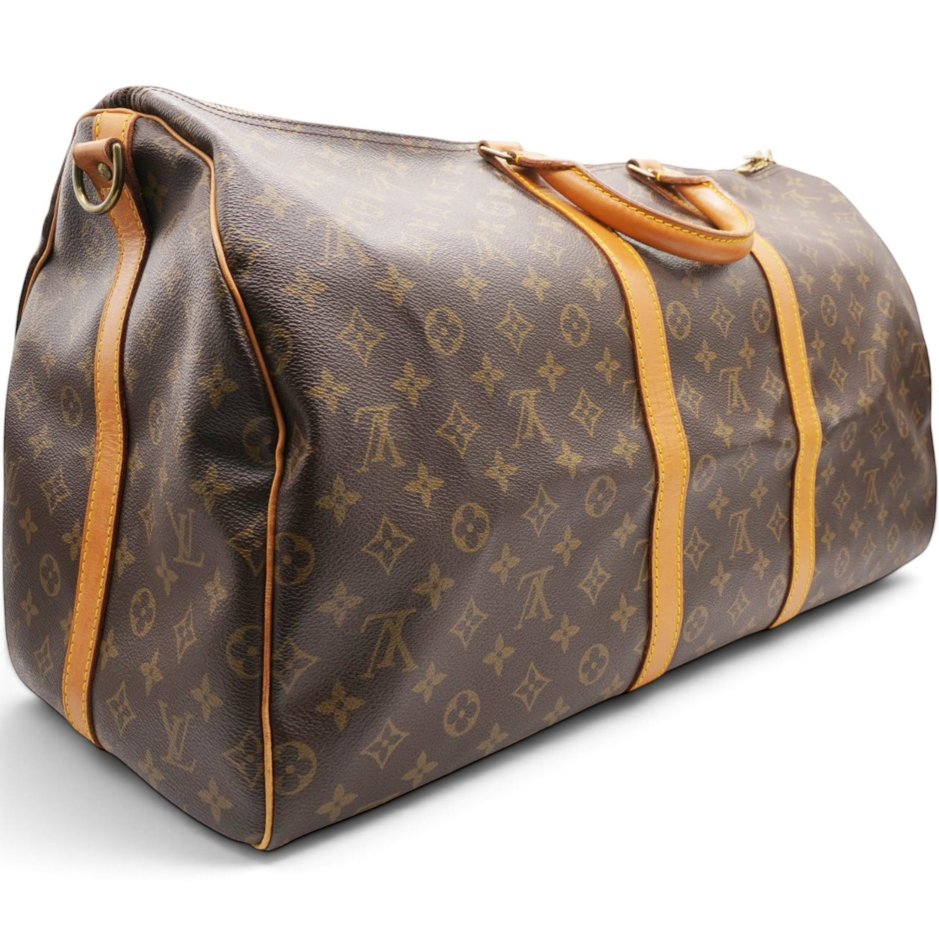 Vintage Monogram Canvas Keepall 55 Duffle Bag