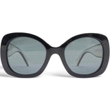 Acetate Sunglasses 71414A Black White