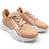 Flow Nude Leather Women’s Sneakers Size39