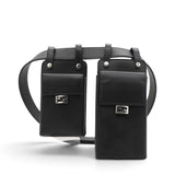 Vitello Glacier Utility Belt Pouch Black