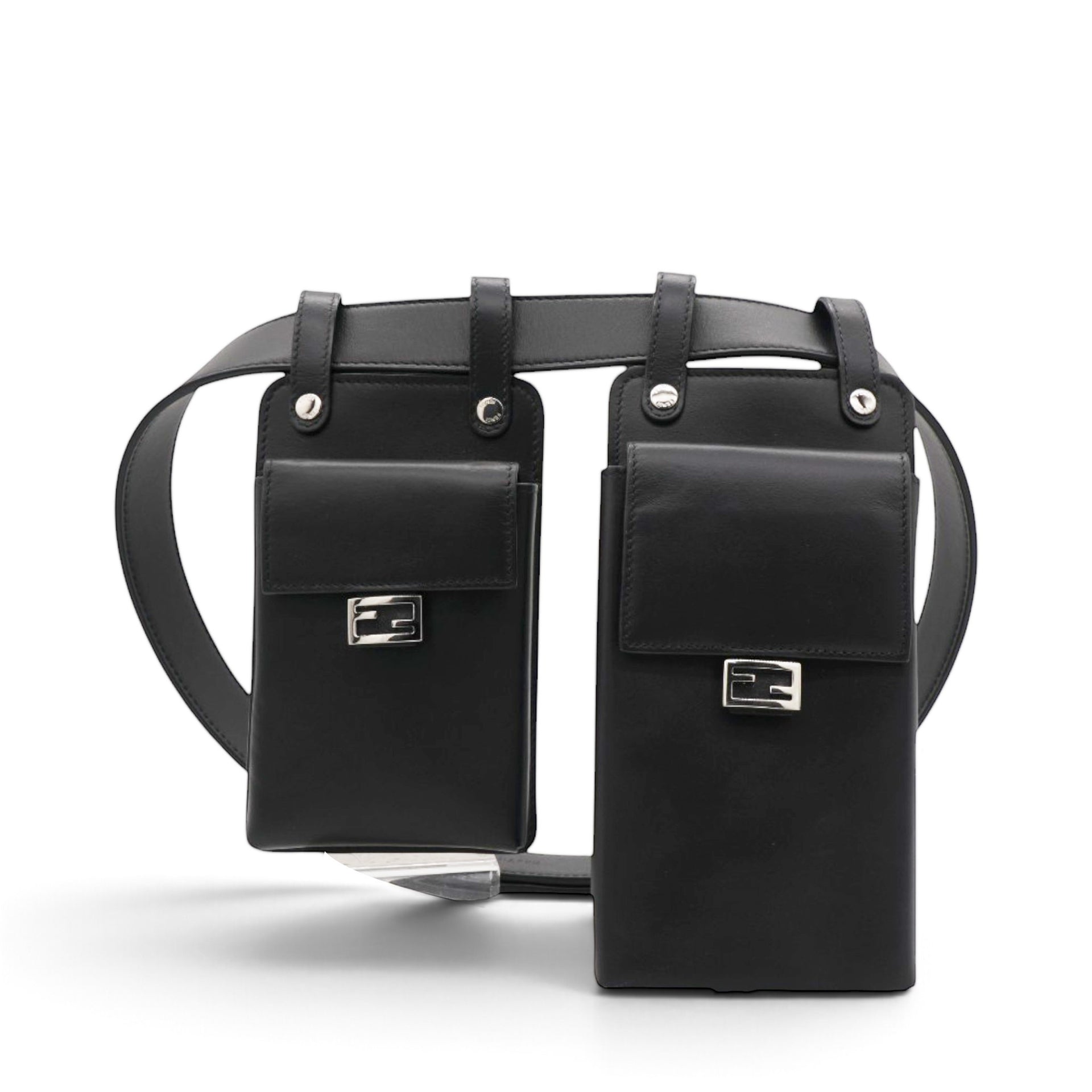 Vitello Glacier Utility Belt Pouch Black