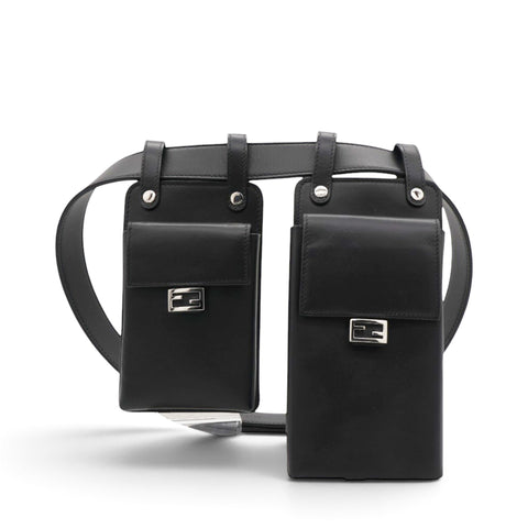 Vitello Glacier Utility Belt Pouch Black
