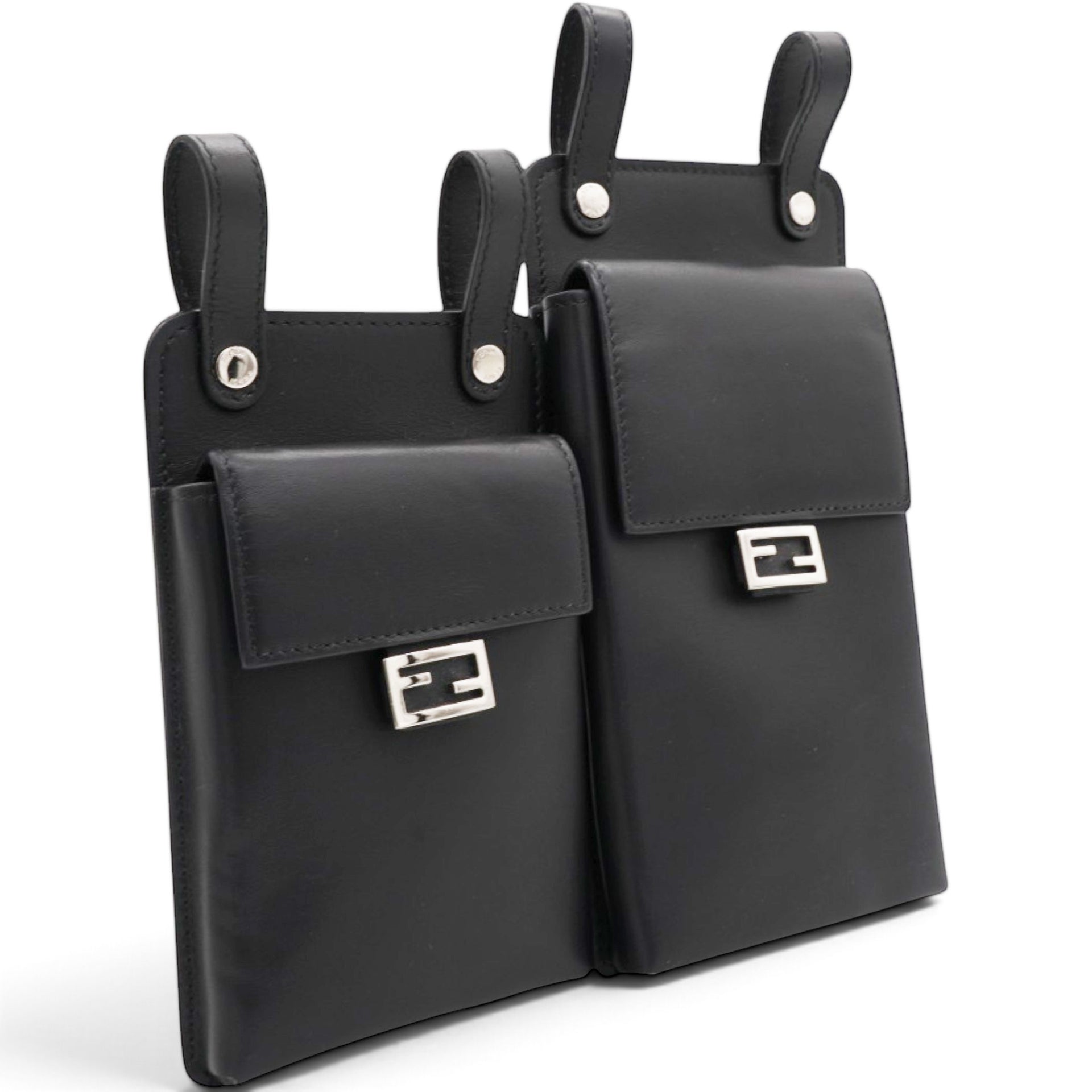 Vitello Glacier Utility Belt Pouch Black