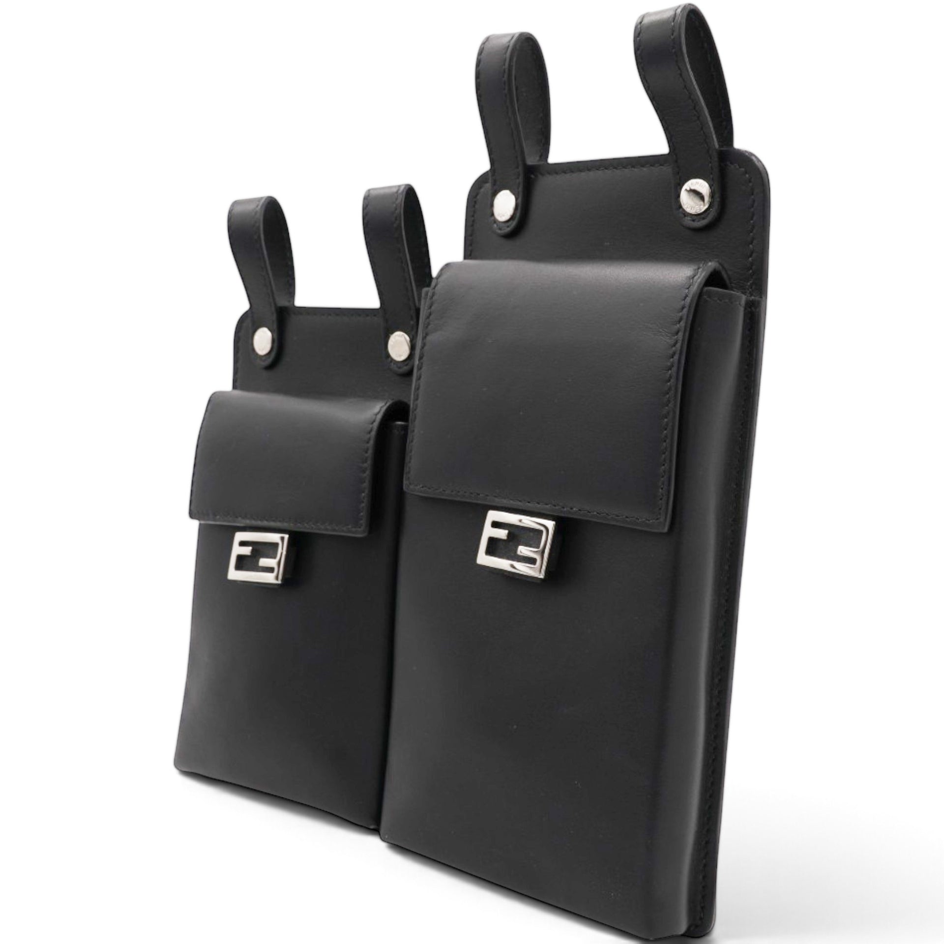 Vitello Glacier Utility Belt Pouch Black