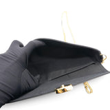 Vitello Cruise F is Fendi Envelope Wallet on Chain with Pouches Black