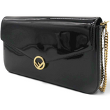 Vitello Cruise F is Fendi Envelope Wallet on Chain with Pouches Black