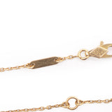 18K Gold Carnelian Sweet Alhambra Bracelet