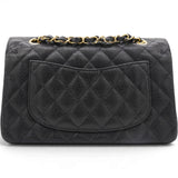 Classic Flap Small Caviar Quilted Flap Bag Microchip