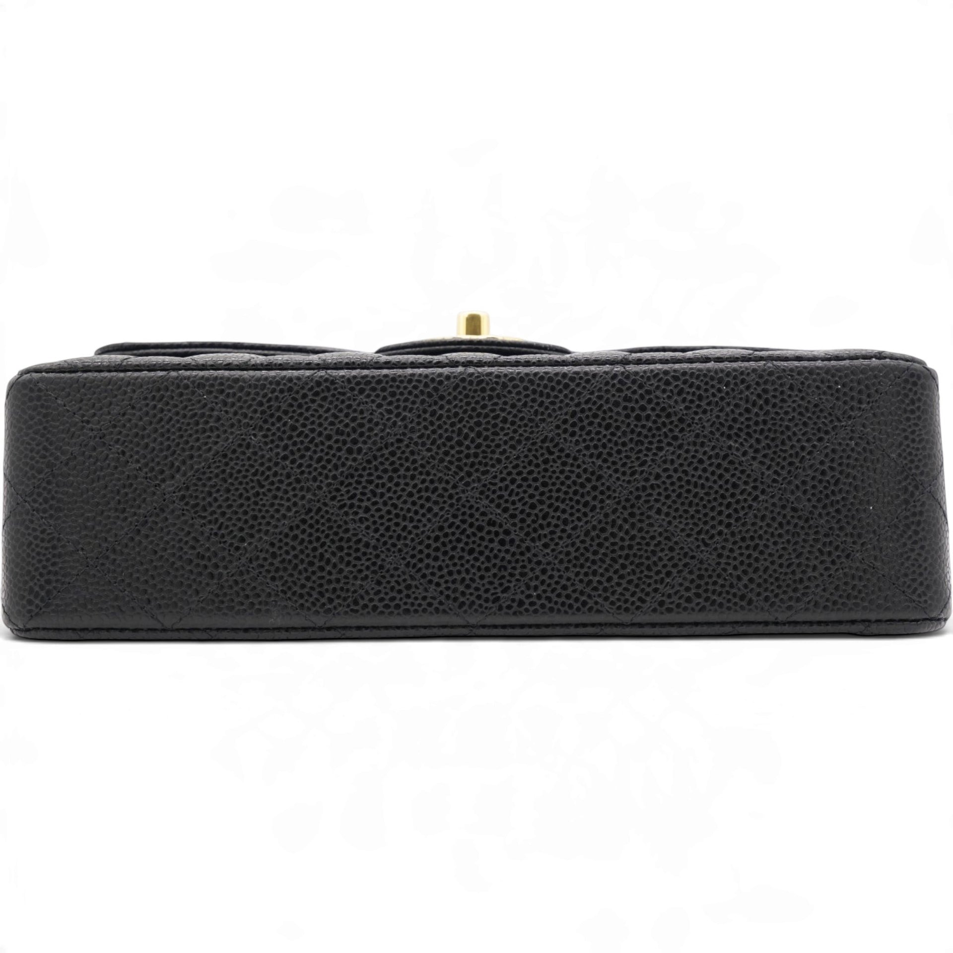 Classic Flap Small Caviar Quilted Flap Bag Microchip
