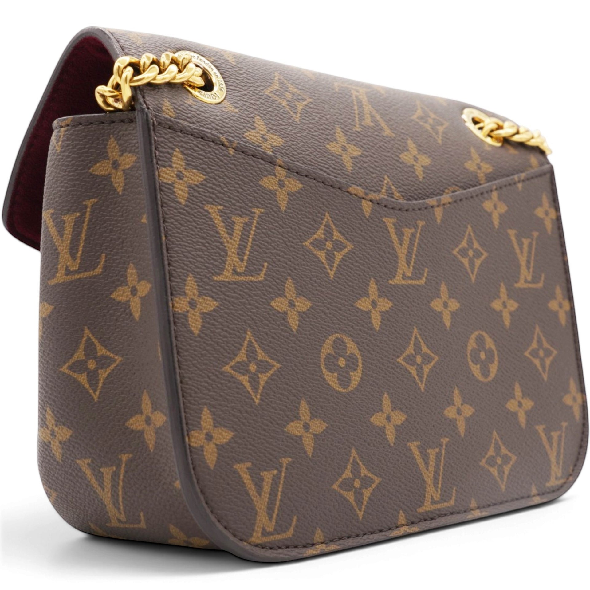 Monogram Passy Flap Bag Brown