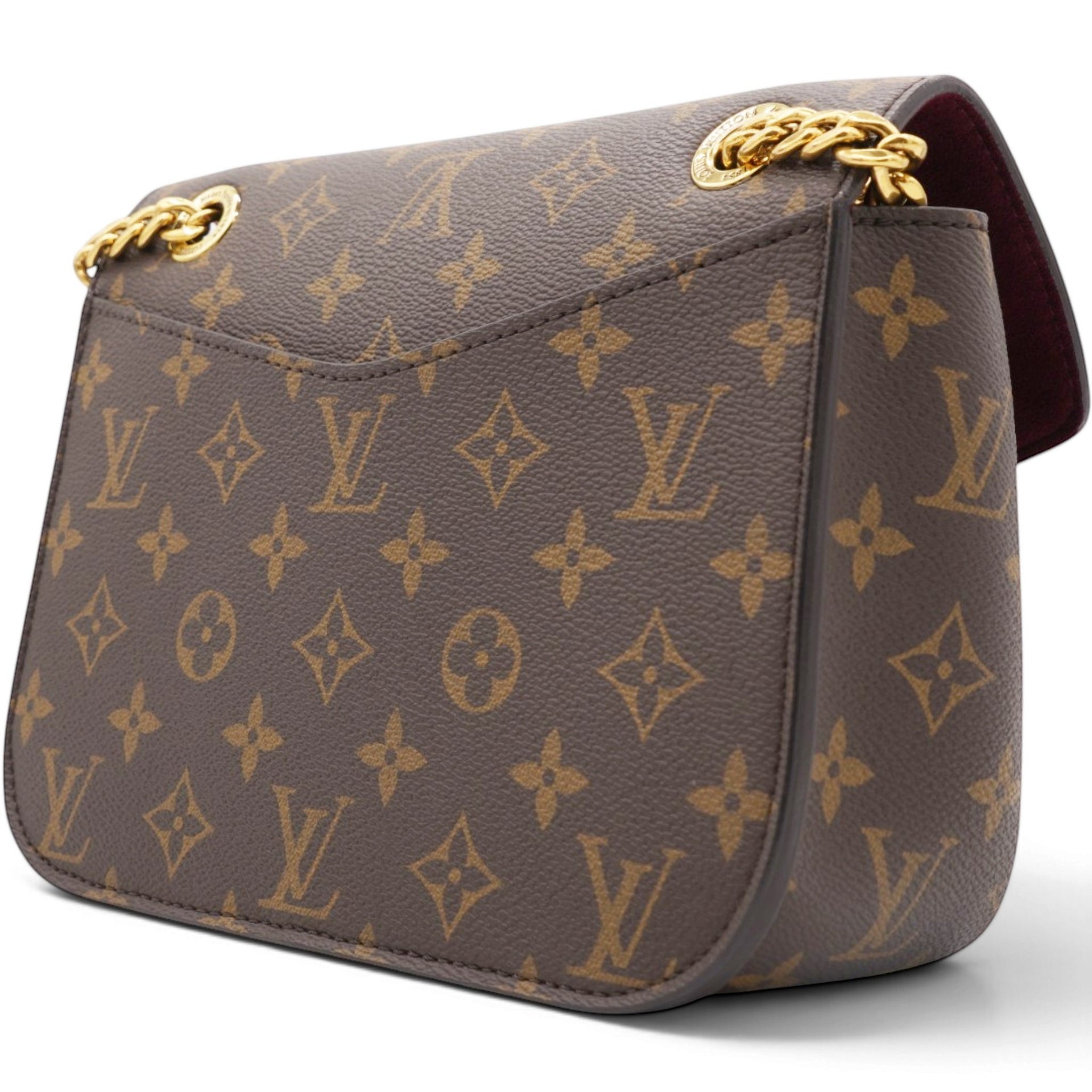 Monogram Passy Flap Bag Brown