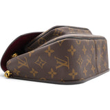 Monogram Passy Flap Bag Brown