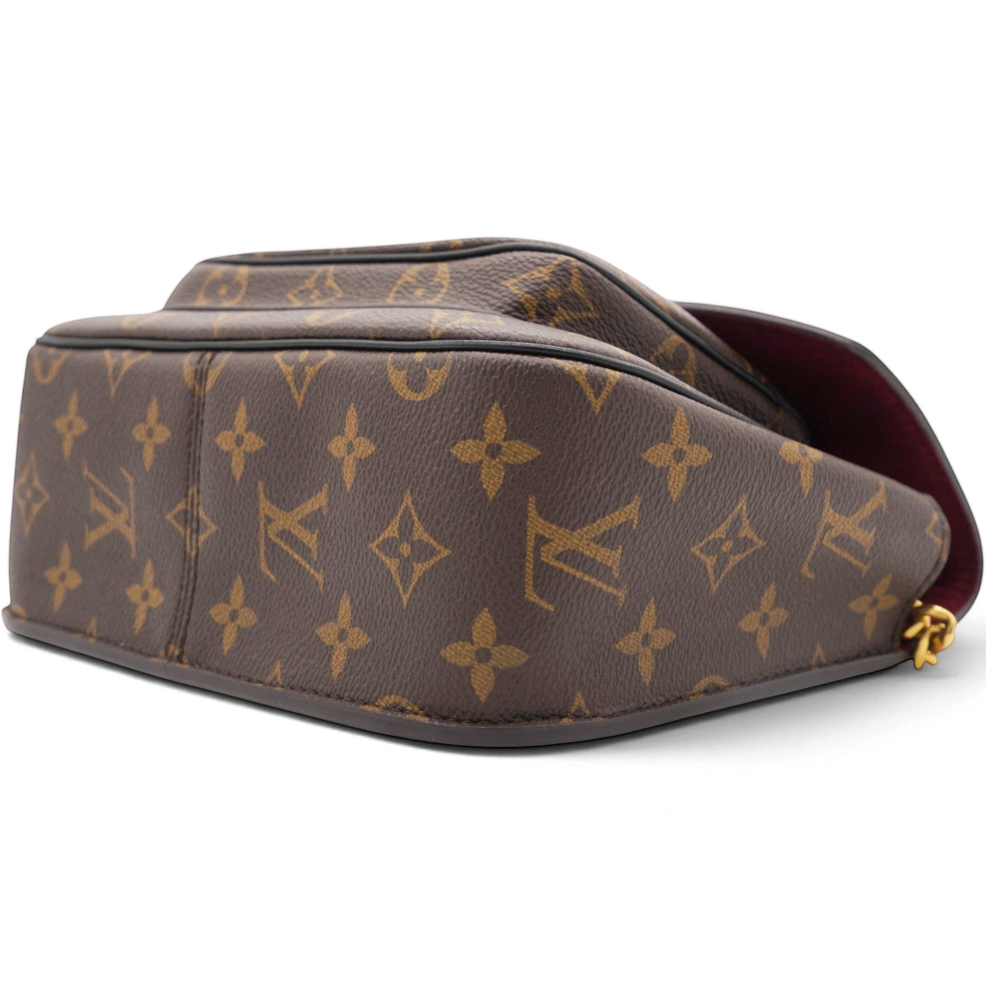 Monogram Passy Flap Bag Brown
