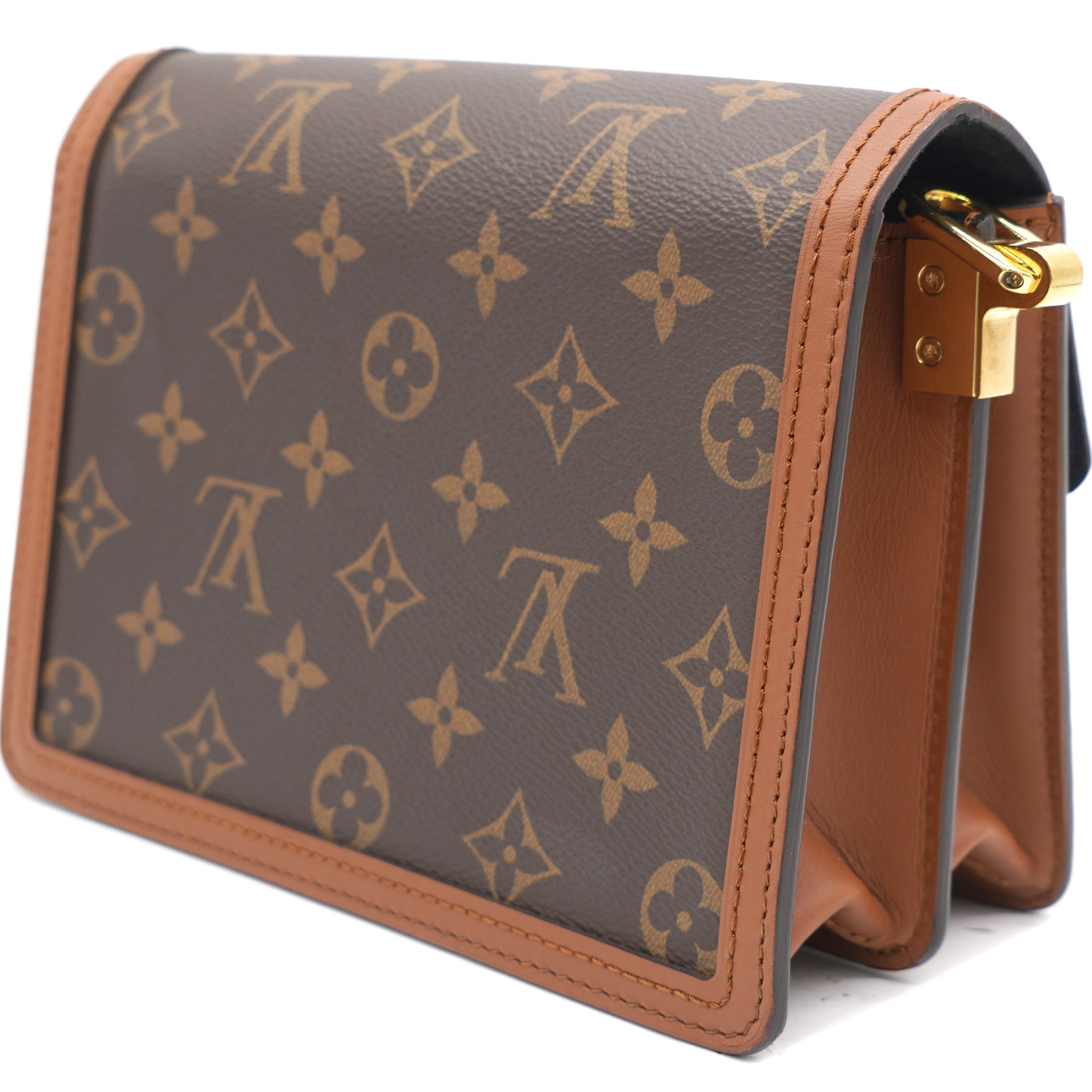 Louis Vuitton Reverse Monogram Mini Dauphine - Brown Shoulder Bags
