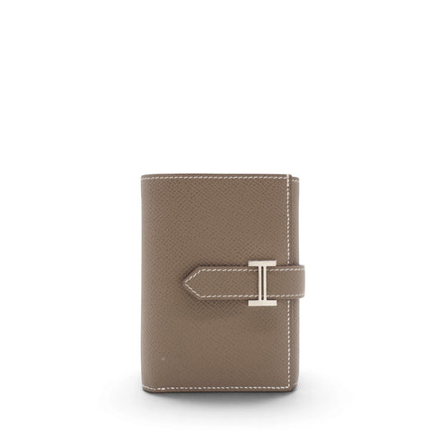 Epsom Tri-Fold Compact Bearn Wallet Etoupe