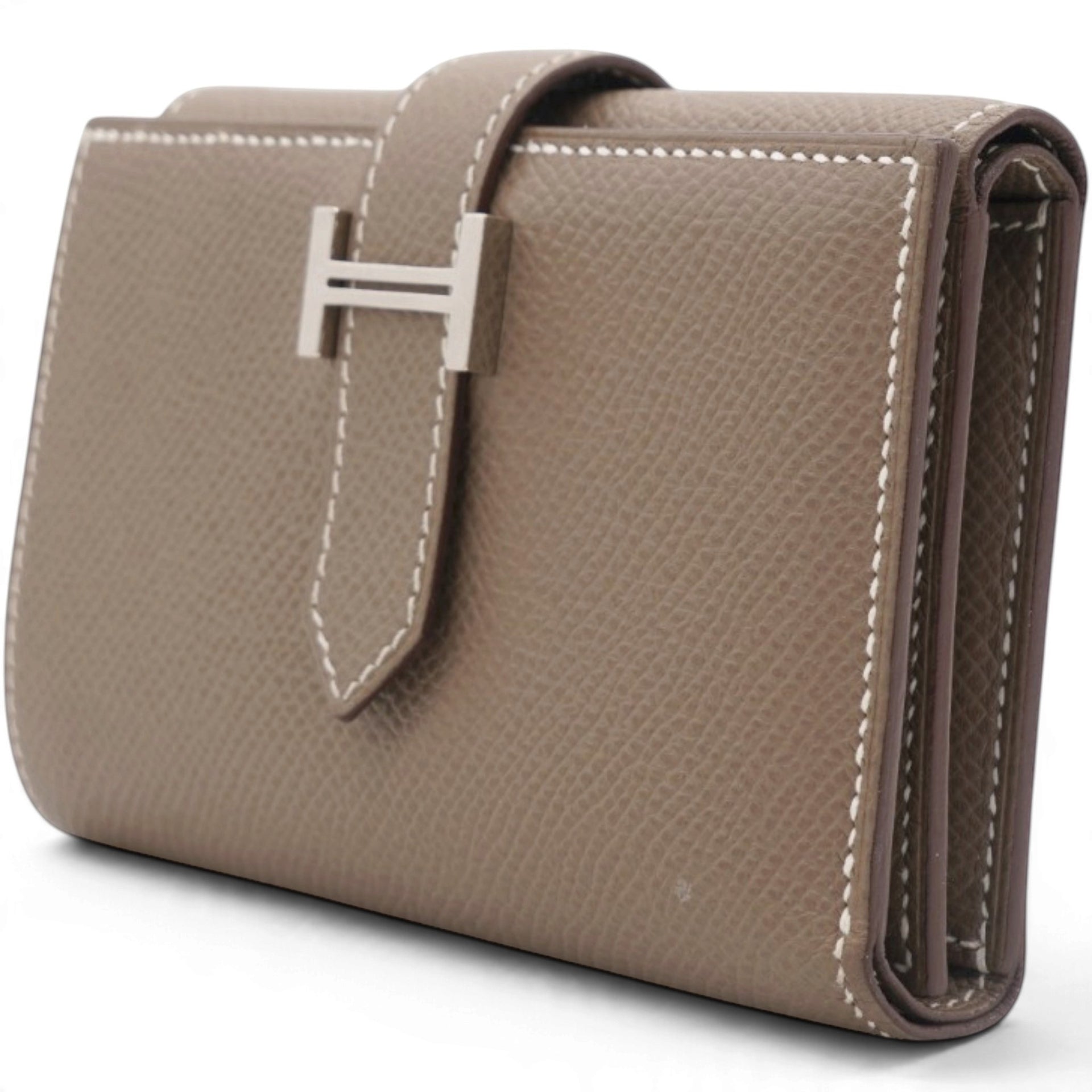 Epsom Tri-Fold Compact Bearn Wallet Etoupe