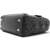 Lambskin Cannage Small My ABCDior Lady Dior Black