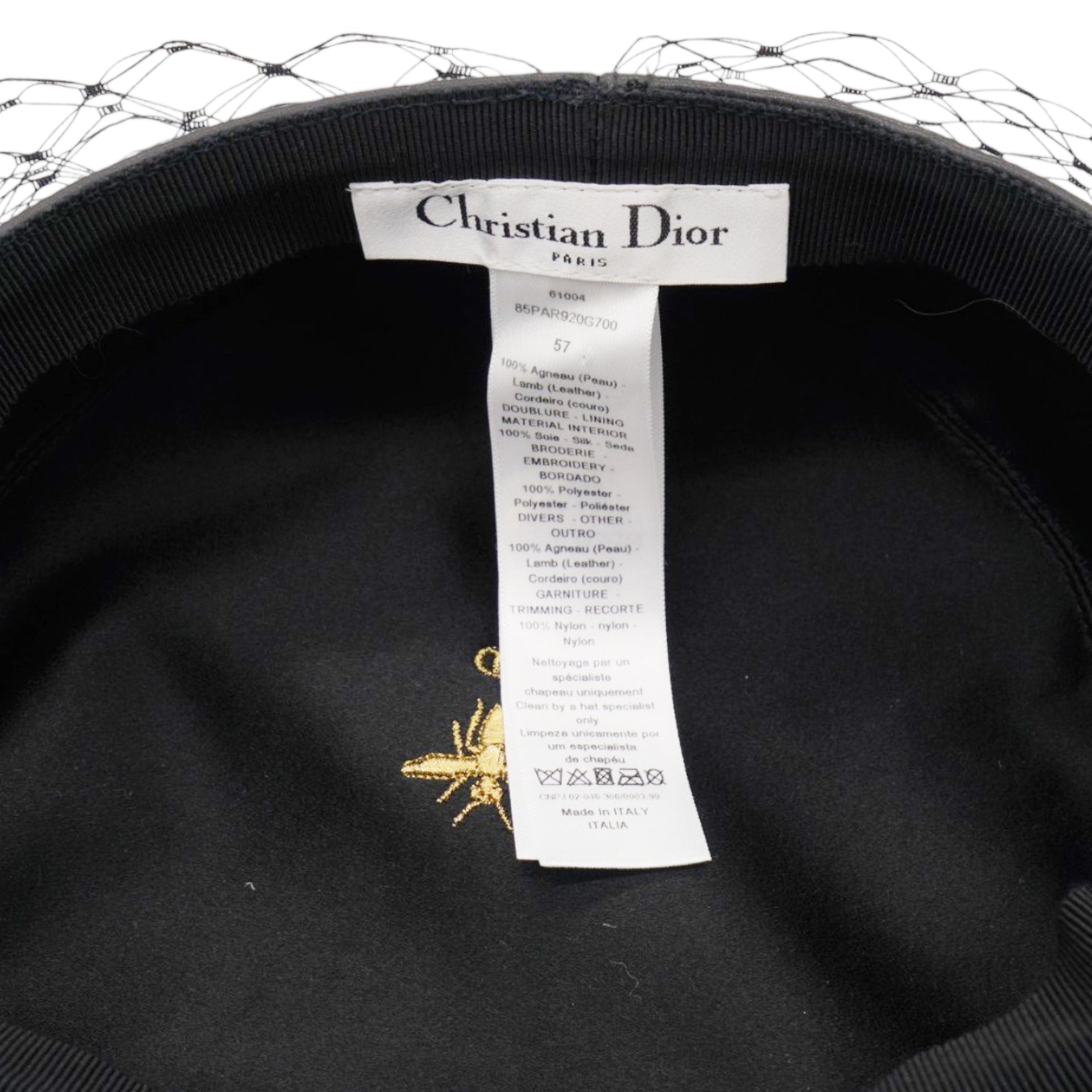 Arty Veil Newsboy Cap Size57