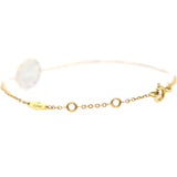 Rose des Vents Diamond Mother of Pearl Yellow Gold Bracelet