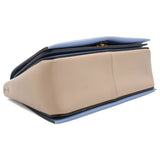 Shiny Smooth Calfskin Medium Frame Shoulder Bag