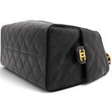 Caviar Quilted Small Chanel 25 Handbag Black