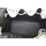 Caviar Quilted Small Chanel 25 Handbag Black