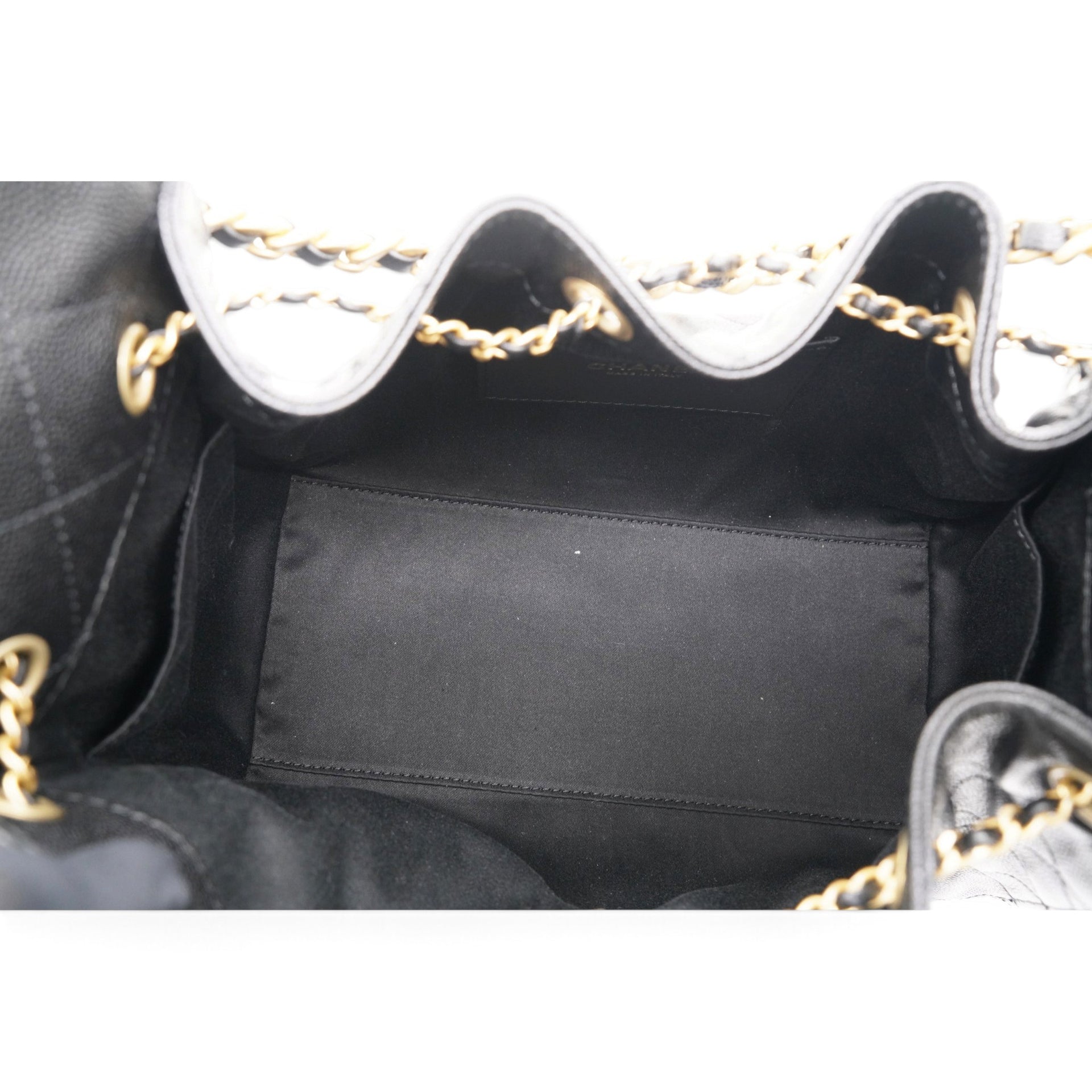 Caviar Quilted Small Chanel 25 Handbag Black