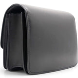 Box Calfskin Mini Classic Box Flap Bag Black