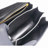 Box Calfskin Mini Classic Box Flap Bag Black
