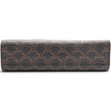Triomphe Canvas Calfskin Small Vertical Cabas Tan