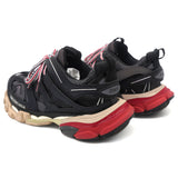 Track Sneakers 38 Black Red