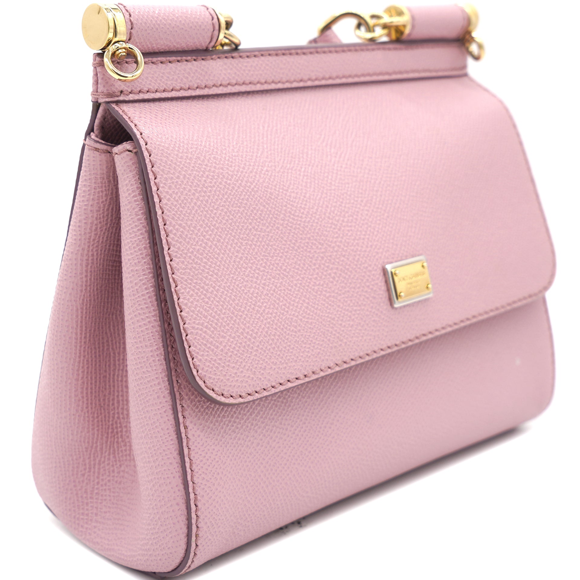 Dauphine Small Miss Sicily Satchel Rosa Carne