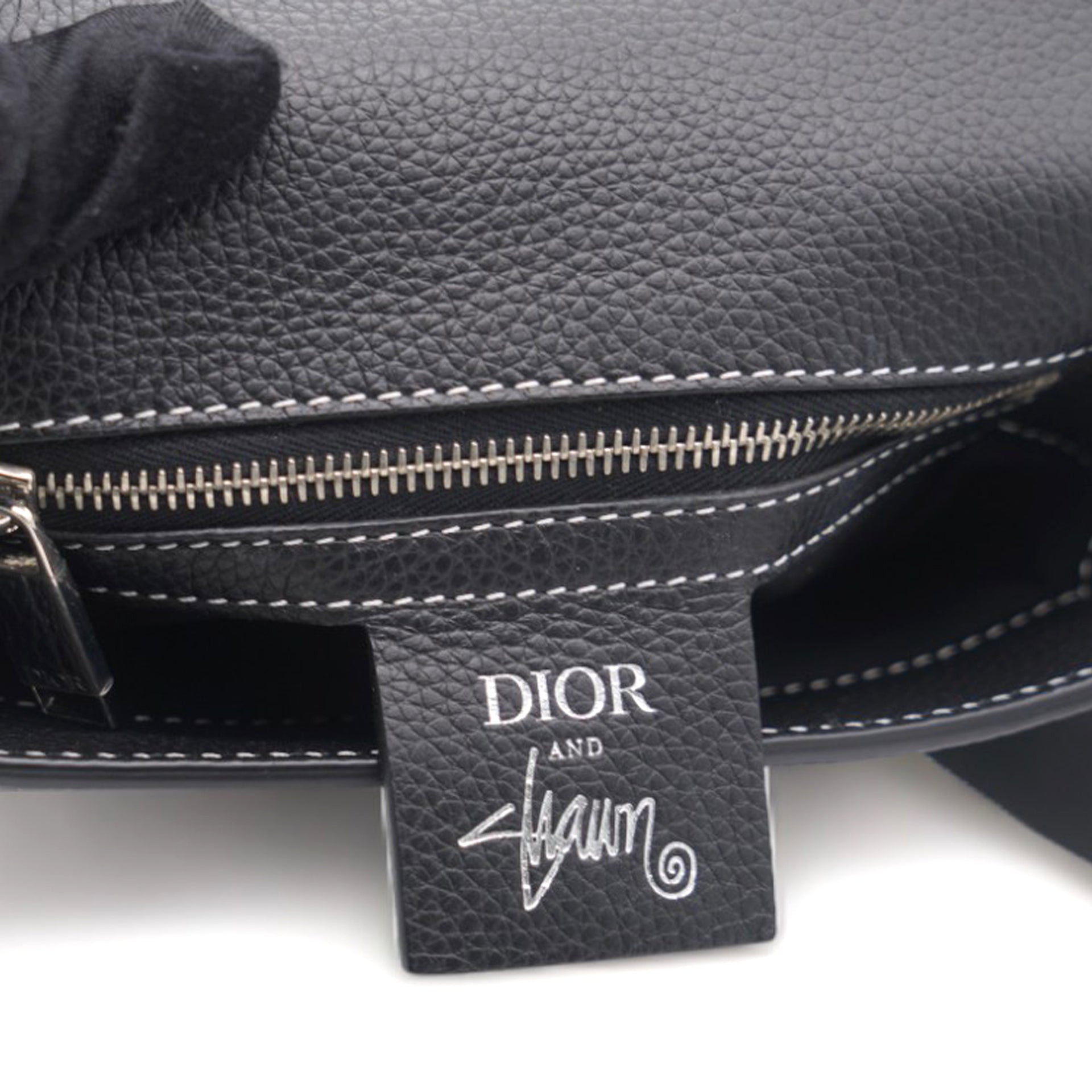 Dior x Shawn Stussy Bee-appliqué Crossbody Bag