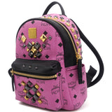 Visetos Studded Mini Stark Backpack Pink Black
