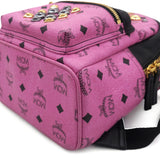 Visetos Studded Mini Stark Backpack Pink Black