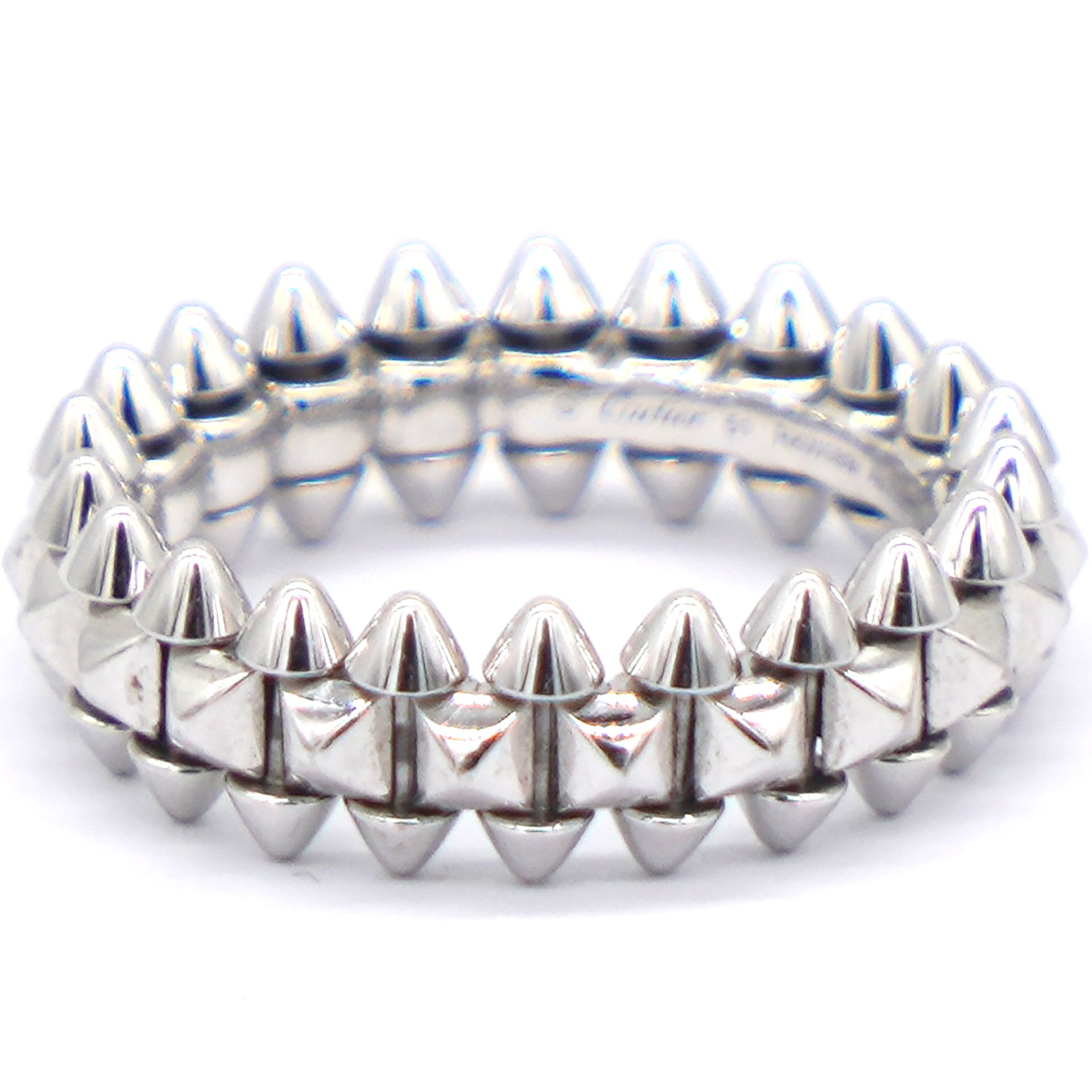 Cartier Clash de Cartier Ring Small Model White Gold 51 – STYLISHTOP