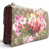 GG Supreme Monogram Blooms Small Dionysus Shoulder Bag Beige Multicolor Dry Rose