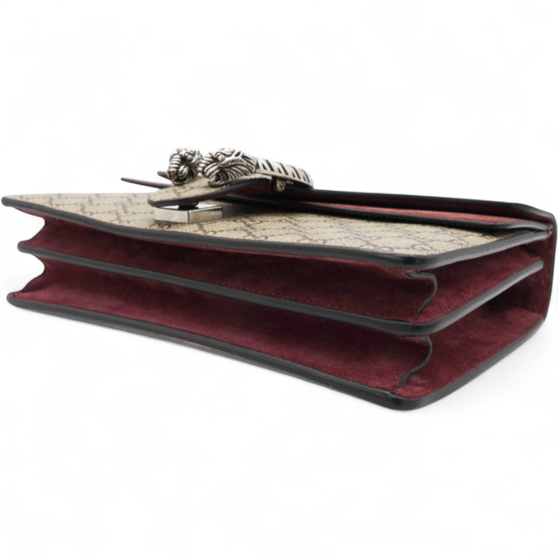 GG Supreme Monogram Blooms Small Dionysus Shoulder Bag Beige Multicolor Dry Rose